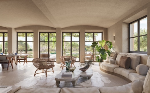 Project: Luxus-Finca bei Santa Maria del Cami mit Bergblick