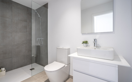 New build semi-detached house in Cala Romantica in a modern residential complex