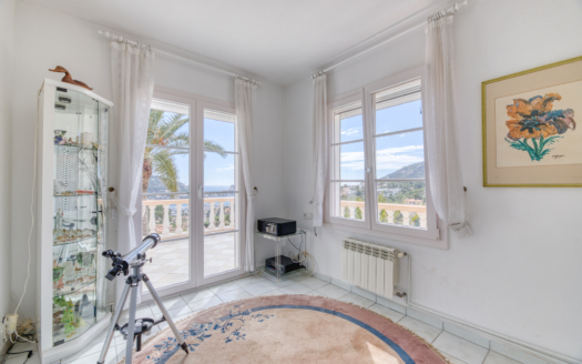 Villa en Port Andratx con vistas al mar en una ubicación privilegiada como inversión