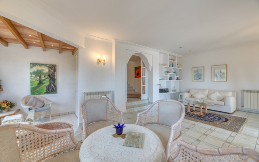 Villa en Port Andratx con vistas al mar en una ubicación privilegiada como inversión