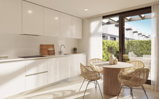 Neubau Reihenhaus mit 4 Schlafzimmern an der Playa de Palma, mit privatem Pool und Solarium