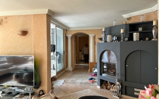 Penthouse in ruhiger Gegend in Cas Catala mit sagenhaftem Meerblick
