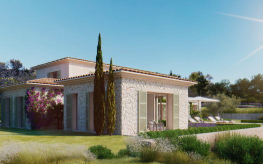 Project: Modern finca in Montuiri - plot with basic project