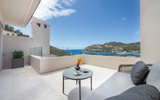 Relax in luxury with this stunning terrace view.